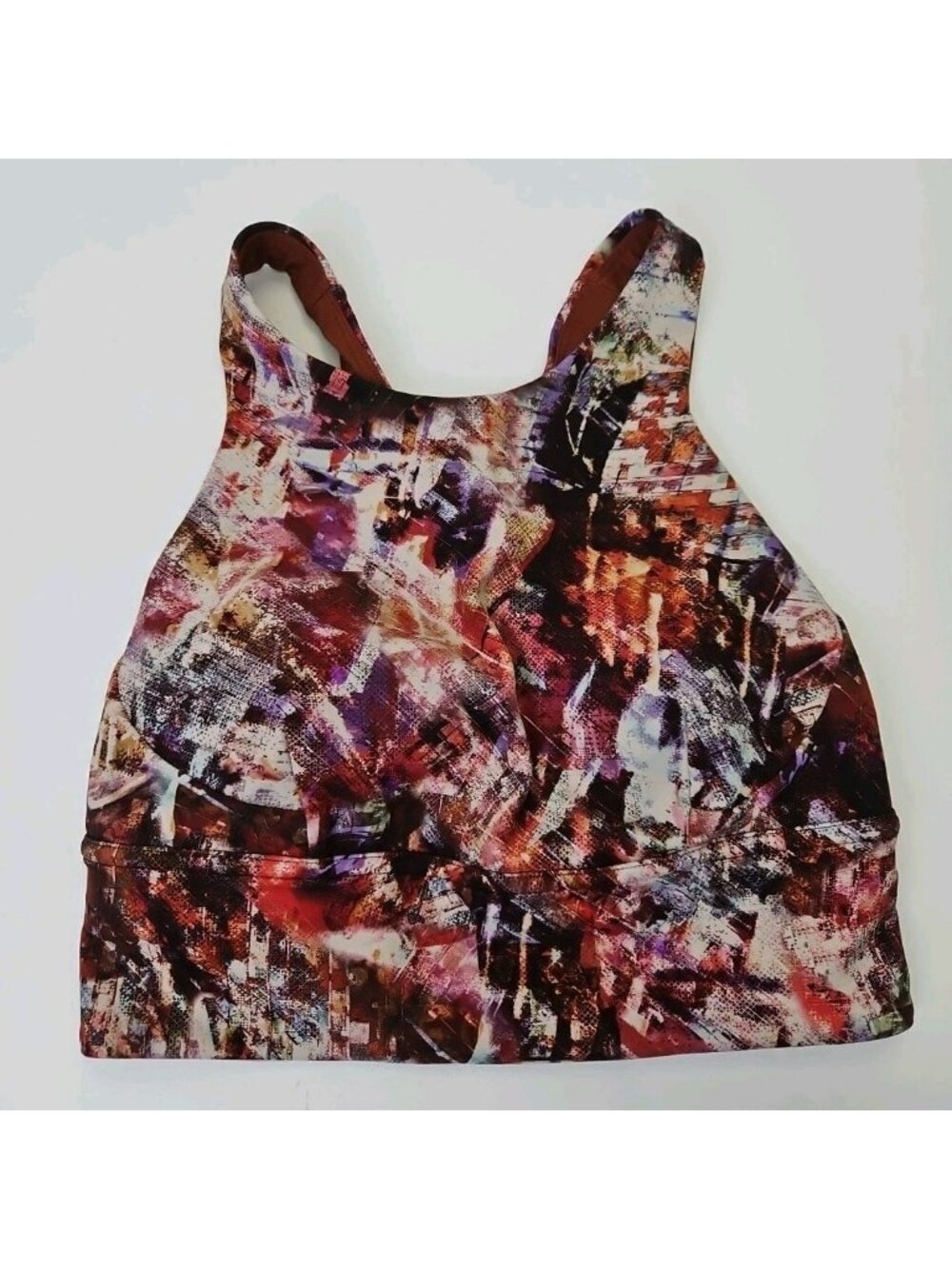 Lululemon Wunder Train Long-Line Bra Medium Support, C/D Cups Urbantricity Sz 4